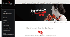 Desktop Screenshot of basketique.co.nz