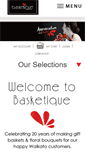 Mobile Screenshot of basketique.co.nz